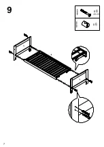 Предварительный просмотр 10 страницы BABYSTYLE Monaco Cot Bed Assembly Instructions Manual