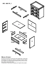 Preview for 2 page of BABYSTYLE Monaco Dresser Assembly Instructions Manual