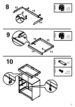 Preview for 8 page of BABYSTYLE Monaco Dresser Assembly Instructions Manual