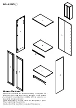 Preview for 2 page of BABYSTYLE Monaco Wardrobe Assembly Instructions Manual