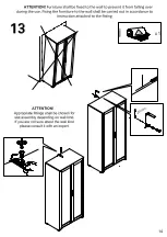 Preview for 12 page of BABYSTYLE Monaco Wardrobe Assembly Instructions Manual