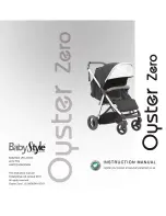 BABYSTYLE Oyster Zero Instruction Manual preview