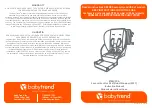 BABYTREND BT04 A Series Instruction Manual preview