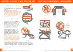 Предварительный просмотр 15 страницы BABYTREND Expedition 2-in-1 Stroller Wagon PLUS WG01 A... Instruction Manual