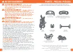 Preview for 3 page of BABYTREND EZ Ride Plus Travel System Instruction Manual