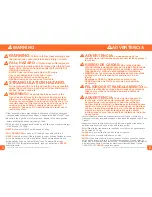 Preview for 2 page of BABYTREND HC 24 Hi-Lite DX Instruction Manual