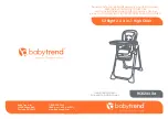 BABYTREND HC02 A Series Instruction Manual предпросмотр