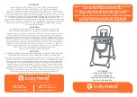 BABYTREND HC37D28C Instruction Manual preview