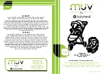 Предварительный просмотр 1 страницы BABYTREND Muv Tango Pro Travel Instruction Manual