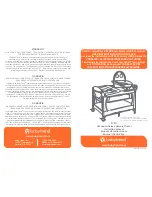 Предварительный просмотр 1 страницы BABYTREND PY81I Instruction Manual