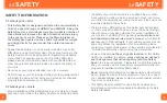 Preview for 4 page of BABYTREND Secure-Lift 35 Owner'S Manual