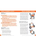 Предварительный просмотр 14 страницы BABYTREND Sit-N-Stand ss80 Instruction Manual