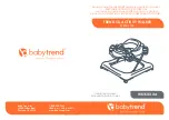 BABYTREND TREND 5.0 ACTIVITY WALKER Instruction Manual preview