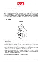 Preview for 15 page of BAC 273 199 5660 Operation And Maintenance Manual