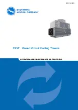 BAC FXVT 288 Series Operating And Maintenance Instructions Manual предпросмотр