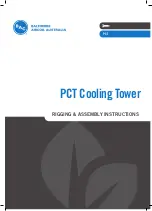 BAC PCT Cooling Tower Rigging & Assembly Instructions preview