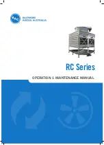 BAC RC Series Operation & Maintenance Manual preview
