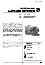 BAC VCL Operating And Maintenance Instructions Manual preview