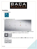 Preview for 3 page of BACA SYSTEMS EDGE XL Operation Manual