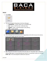 Preview for 5 page of BACA SYSTEMS EDGE XL Operation Manual