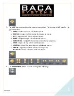 Preview for 6 page of BACA SYSTEMS EDGE XL Operation Manual