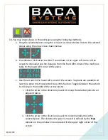 Preview for 8 page of BACA SYSTEMS EDGE XL Operation Manual