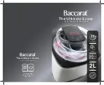 Предварительный просмотр 1 страницы Baccarat The Ultimate Scoop Manual