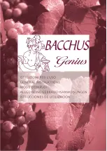 Bacchus Genius General Instructions Manual preview