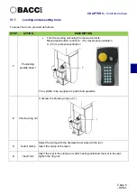 Preview for 155 page of Bacci Twin Use And Maintenance Instruction Manual