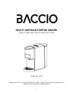 Предварительный просмотр 1 страницы BACCIO AC-513K User Manual And Safety Instructions