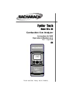 Bacharach 24-7233P Instructions Manual preview