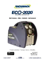 Preview for 1 page of Bacharach eco-20202 User Manual