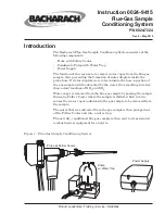 Bacharach Flue-Gas Sample Conditioning System Instruction preview