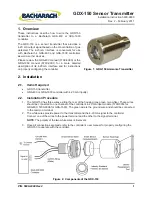 Bacharach GDX-150 Installation Instructions предпросмотр