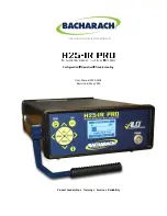 Preview for 1 page of Bacharach H25-IR PRO User Manual