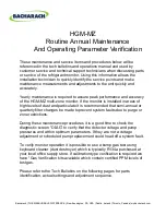 Preview for 2 page of Bacharach HGM-MZ Maintenance And Troubleshooting Manual