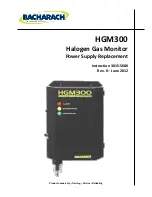 Preview for 1 page of Bacharach HGM300 Power Supply Replacement