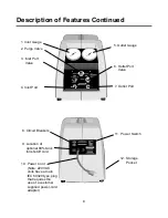 Предварительный просмотр 8 страницы Bacharach High Performance Oilless Commercial Refrigerant Recovery... User Manual