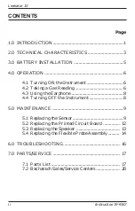 Preview for 4 page of Bacharach Leakator 10 Instruction Manual