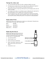 Предварительный просмотр 3 страницы Bacharach Leakator Jr. Instruction