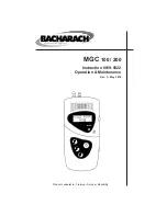 Bacharach MGC200 Operation & Maintenance Manual preview