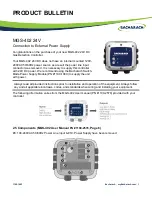 Bacharach MGS-402 24V Product Bulletin предпросмотр