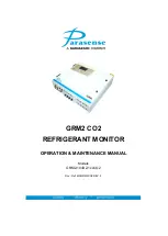 Bacharach Parasense GRM2 CO2 Series Operation & Maintenance Manual предпросмотр