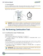 Preview for 22 page of Bacharach PCA 400 User Manual