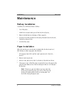 Предварительный просмотр 12 страницы Bacharach Portable Wireless Infrared Printer Operation & Maintenance Instructions Manual