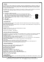 Preview for 2 page of Bachler Solarcheck DT-36T Instruction Manual