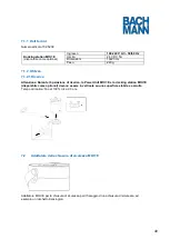 Preview for 49 page of Bachmann 702.5000 Manual