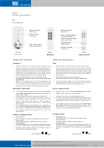 Preview for 3 page of Bachmann 919.021 User Manual