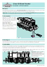 Bachmann Branchline Class 03 Owner'S Manual preview