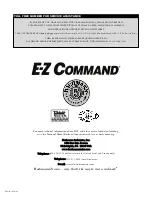 Предварительный просмотр 8 страницы Bachmann E-Z Command Setup And Programming Instructions